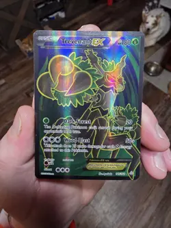 Pokemon Trevenant EX 180 HP Full Art Ultra Rare Holo 145/160 XY Primal Clash TCG - Image 1