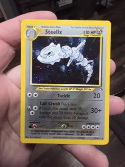 Steelix 15/111 Neo Genesis Set Holo Rare Pokemon - MP. - Image 1