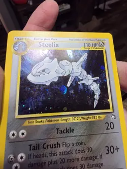 Steelix 15/111 Neo Genesis Set Holo Rare Pokemon - MP. - Image 3