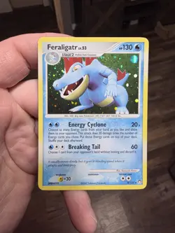 Feraligatr 8/123 - Mysterious Treasures Holo Bleed Rare Pokemon TCG LP-MP. - Image 1
