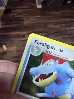 Feraligatr 8/123 - Mysterious Treasures Holo Bleed Rare Pokemon TCG LP-MP. - Image 3