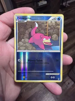 Pokemon TCG Slowpoke 70/95 Reverse Holo MP. Call Of Legends. - Image 1