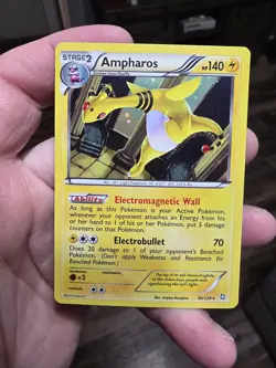Cosmos Holo Ampharos Promo Dragons Exhalted 40/124 Pokemon TCG. LP - Image 1