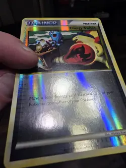 Pokemon Energy Switch 91/123 HeartGold SoulSilver Reverse Holo LP-MP - Image 3