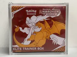Pokemon Sun and Unbroken Bonds Elite Trainer Box ETB Factory Sealed - Image 1