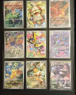 Pokemon Binder Collection 200+ Cards (from WOTC, to modern singles) Sleeved NM!! - Image 3