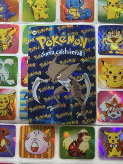 Pokemon 151 Vintage Pocket Monsters Vending HOLO Prism Sticker 2000 Nintendo - Image 1