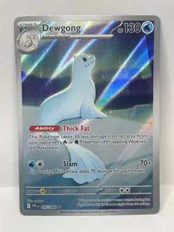 Pokemon TCG Phantasmal Flames Dewgong Illustration Rares 097/094 - Image 1