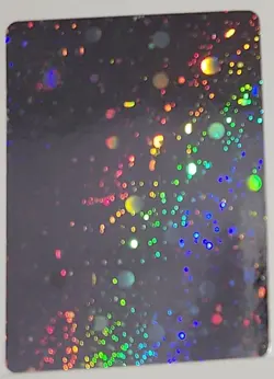 Blank HD Swirl 🌀 Cosmos Holo Bleed Error Rare Pokemon TCG ✨ (Ink Removed) - Image 3