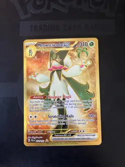 Pokemon Meowscarada ex Hyper Rare Paldea Evolved 271/193 - Image 1