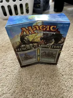 Magic the Gathering Heros vs Monsters Duel Decks Factory Sealed - Image 1