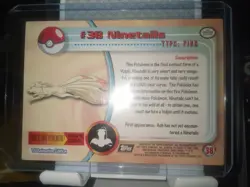 1999 Topps Pokemon #38 Ninetails (TV Animation Series 1) - Image 2
