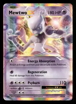 Mewtwo EX 52/108 XY - Evolutions Pokemon TCG - Image 1