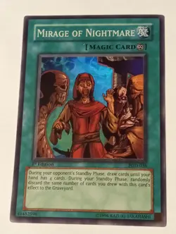 Yu-Gi-Oh! — Mirage of Nightmare PGD-036 - 1st Edition - Super Rare NM/VLP - Image 1