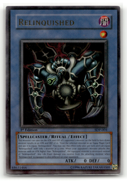 Relinquished SDP-001 1st Edition Ultra Rare Starter Deck: Pegasus LP - Image 1