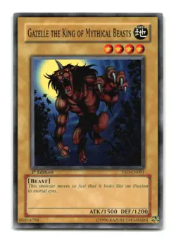 Gazelle the King of Mythical Beasts - YSD-EN001 1st Edition - YuGiOh-LP - Image 1