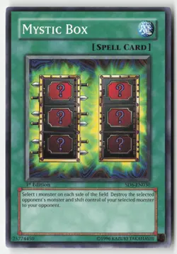 Yugioh - Mystic Box SD6-EN030 1st Edition - Structure Deck: Spellcaster's Judgme - Image 1