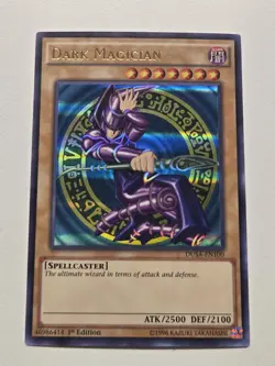 Dark Magician DUSA-EN100 Ultra Rare 1st Edition Yugioh Duelist Saga VLP/NM - Image 1