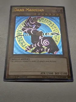 Dark Magician DUSA-EN100 Ultra Rare 1st Edition Yugioh Duelist Saga VLP/NM - Image 3
