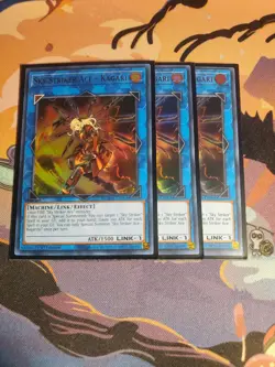 Yugioh Sky Striker Ace - Kagari MAMA-EN005 Ultra Rare 1st Ed NM 3x Playset - Image 1