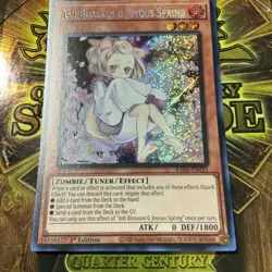 Yu-Gi-Oh Ash Blossom & Joyous Spring Secret Rare RA04-EN025 M/NM - Image 3