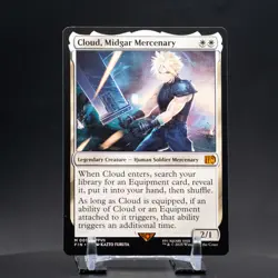 Cloud, Midgar Mercenary | M0010 FFVII | FIN Magic The Gathering Final Fantasy - Image 1
