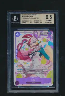 UTA 2024 ONE PIECE ST05-004 SECRET RARE HOLO GRADED BGS 9.5 GEM MINT - Image 1