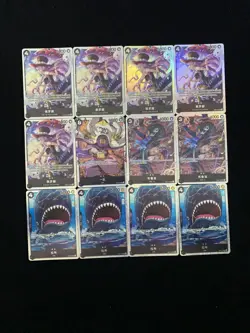 2024 One Piece TCG S-Chinese OP03-078 EB01-046 SR Brook Issho Holo Lot*12 LU57 - Image 1
