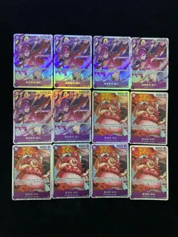 2025 One Piece TCG S-CHN EB03-031 OP08-069 SR Vinsmoke Reiju Holo Lot*12 LU57 - Image 1