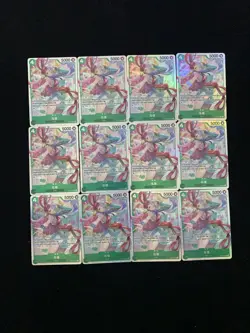 2025 One Piece TCG S-Chinese OP13-023 SR Uta Super Rare Holo Lot*12 LU57 - Image 1