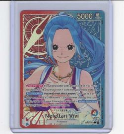 One Piece EB03-001 Heroines Nefeltari Vivi Leader Alt Art English - Image 1