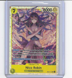 Nico Robin EB03-055 SR Foil English One Piece TCG - Image 1