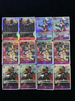 2025 One Piece TCG S-Chinese OP09-072 OP07-072 SR Franky Holo Lot*12 LU57 - Image 1