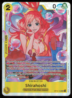 OP12-102 Shirahoshi (SR) Legacy of the Master One Piece CCG NM - Image 1