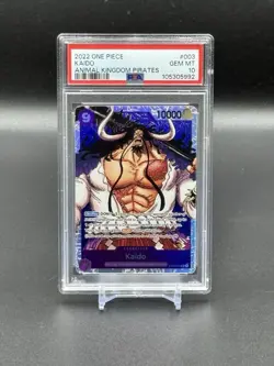 Kaido SUPER - ST04-003 SR - One Piece PSA 10 - Image 1