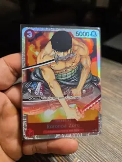 Roronoa Zoro ST01-013 - One Piece TCG - Starter Deck 1 SR Near-Mint Foil English - Image 3
