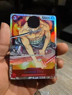 Roronoa Zoro ST01-013 - One Piece TCG - Starter Deck 1 SR Near-Mint Foil English - Image 4