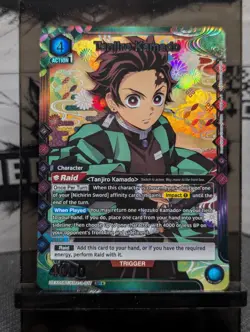 Tanjiro Kamado (017) (SR*) - Demon Slayer Vol.2 (UEX05BT) - Union Arena NM - Image 1