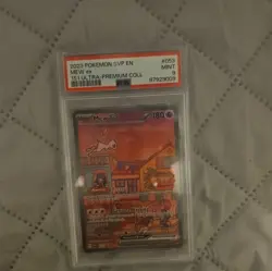 Pokemon Mew EX TCG 151 Promo Card SVP053, Black Star, PSA 9 - Image 1