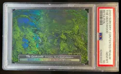 2023 Sorcery Contested Realm Beta The Geistwood Foil PSA 10 - Image 1