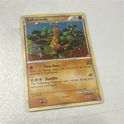 Pokemon Sudowoodo Basic 90HP 9/95 Unleashed 2010 Holo Rare Card - Image 1
