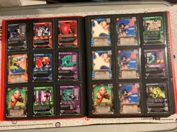 B25 DBZ DRAGON BALL Z CARDS BINDER COLLECTION LOT OLD MULTIPLE SETS MOST VG-NM+ - Image 3