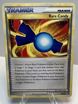 MP+ Rare Candy 82/95 Regular/Non-Holo Unleashed AUTHENTIC Pokemon Card - Image 1