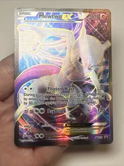 MP- Mewtwo EX XY125 Holofoil AUTHENTIC Pokemon Card - Image 3