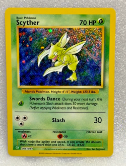 Scyther 006/034 Holo CLV Trading Card Game Classic Pokemon Card - Image 1
