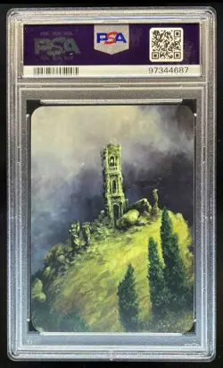 2023 Sorcery Contested Realm Beta Belfry Foil PSA 10 - Image 2