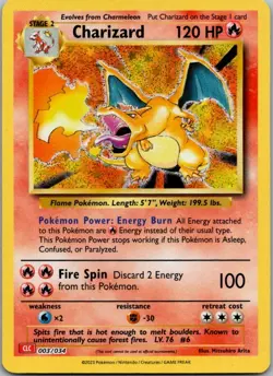 Charizard Classic Collection Trading Card Game Classic 003/034 NM - Image 1