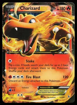 Charizard EX 11/106 Ultra Rare XY Flashfire Pokemon Card - Image 1