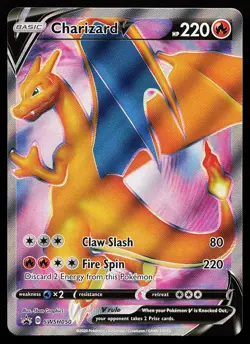 Charizard V SWSH050 Holo Sword & Shield Promo Pokemon Card - Image 1
