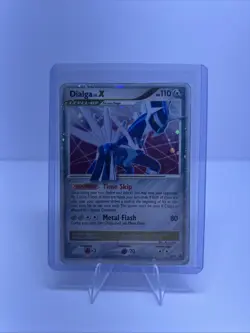 Dialga LV X DP17 Holo Black Star Promo Diamond & Pearl Pokemon Card - Image 1